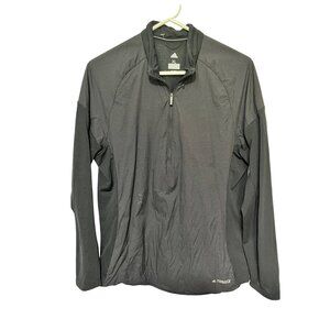 Adidas Terrex Jacket 1/4 Zip Nylon With Knit Back and Arms Womans XL